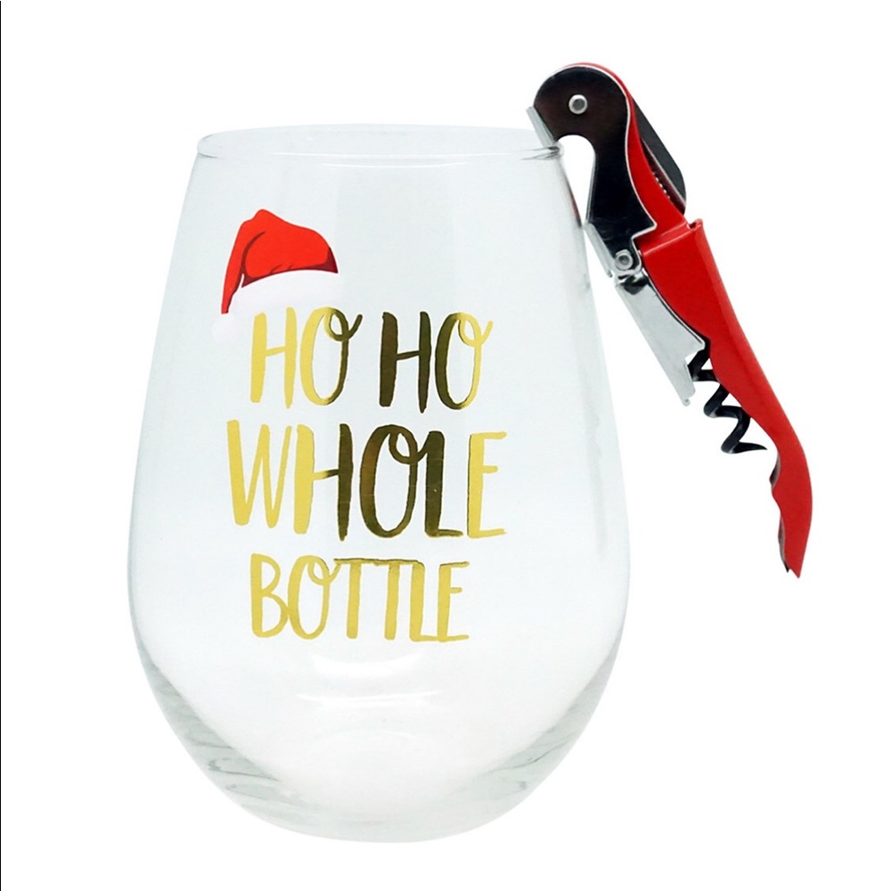 Oversized Stemless Wine Glass